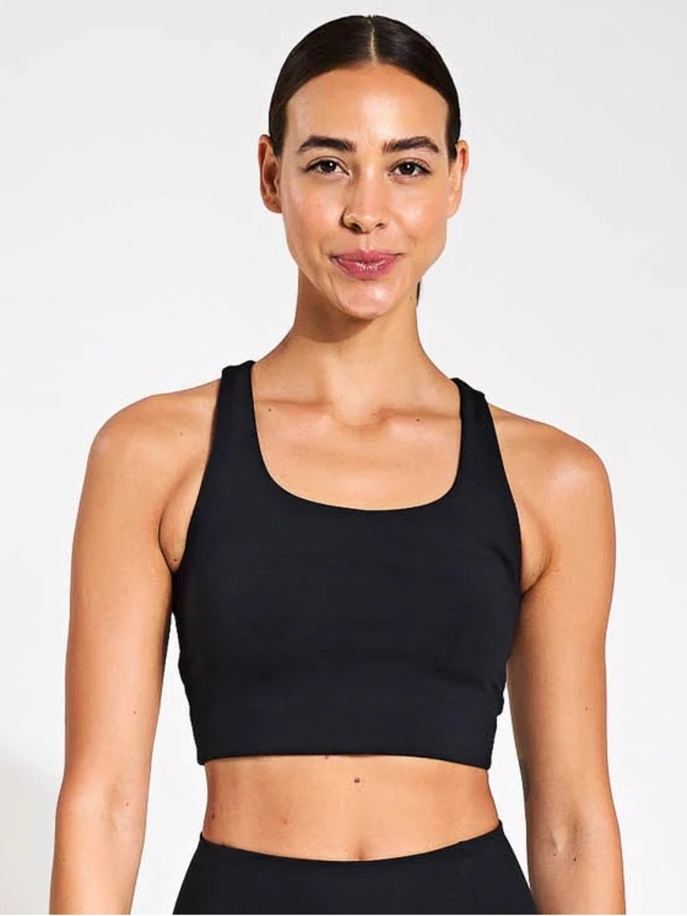 girlfriend collective Paloma Bra in Black